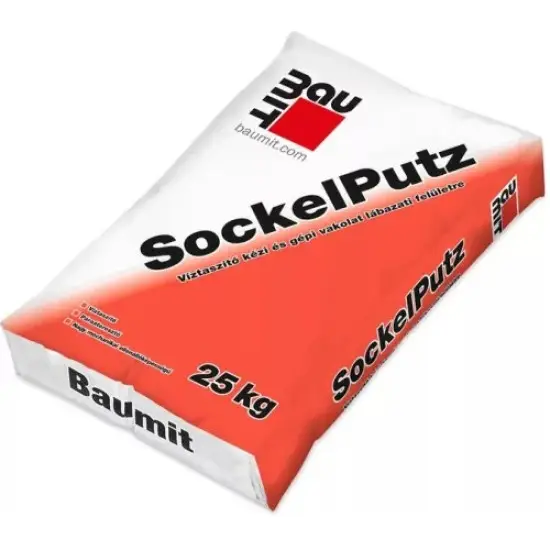 Biztonságos vásárlás Baumit SockelPutz / Lábazati alapvakolat 25 kg