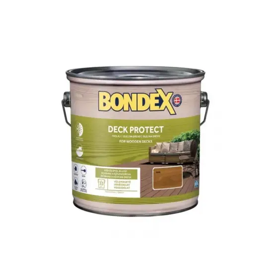 Árcsökkenés Bondex Deck Protect tölgy 2,5 l