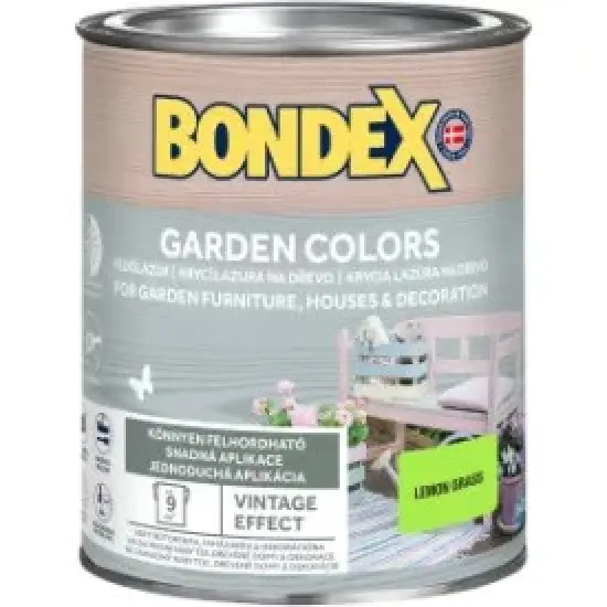 Gyors kiszállítás Bondex Garden Colors citromfű 0.75 l