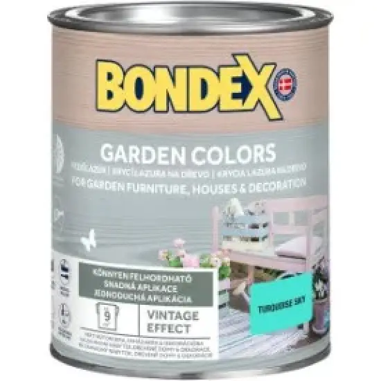 Vedd meg online Bondex Garden Colors türkiz ég 0.75 l