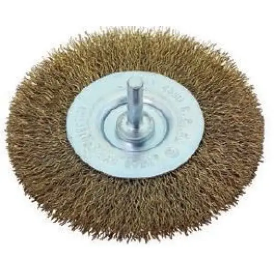 Azonnali szállítás drótkefés csiszolókerék szárral, 50mm