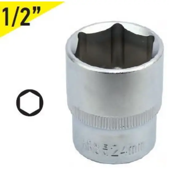 Ajánlat dugókulcs 6pt cr-va, 1/2" dr,