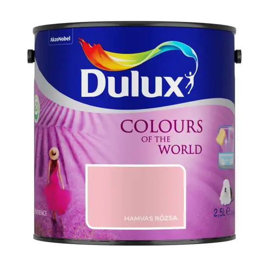 Akciós ár Dulux A Nagyvilág Színei Hamvas rózsa 2,5 l
