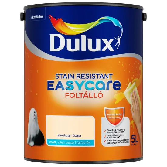 Vásárlói kedvenc Dulux Easycare Sivatagi rózsa 5 l