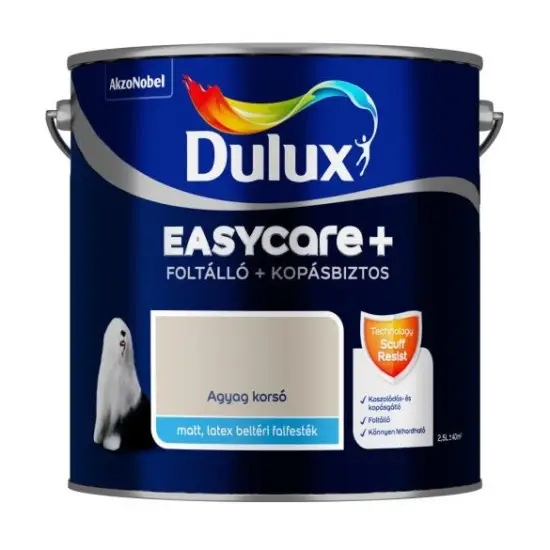 Akció Dulux Easycare+ Agyag korsó 2,5 l