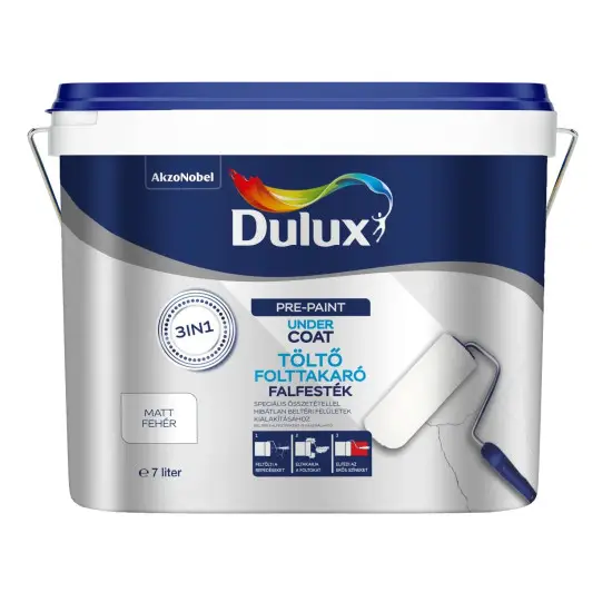 Dulux UnderCoat 3in1 töltő, folttakaró falfesték 7 L Szezonális akció