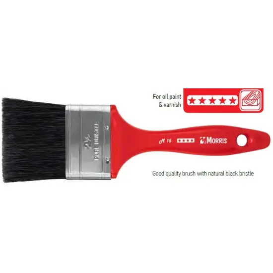 Vedd meg most ecset , M-15, fekete sörte, fél-dupla, 3"