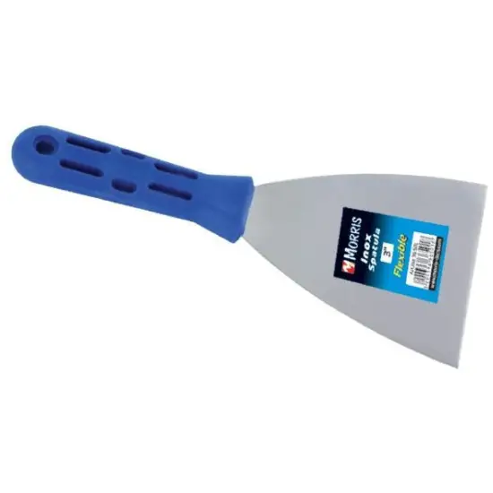 falkaparó inox (rozsdamentes acél), műanyag markolattal, 2.5'' (62mm) Biztonságos vásárlás