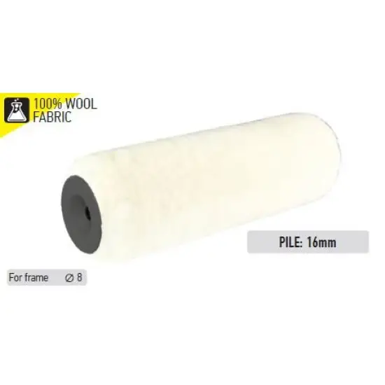 Olcsóbb festőhenger SUPER gyapjú PILE 16 mm 18cmX48mm