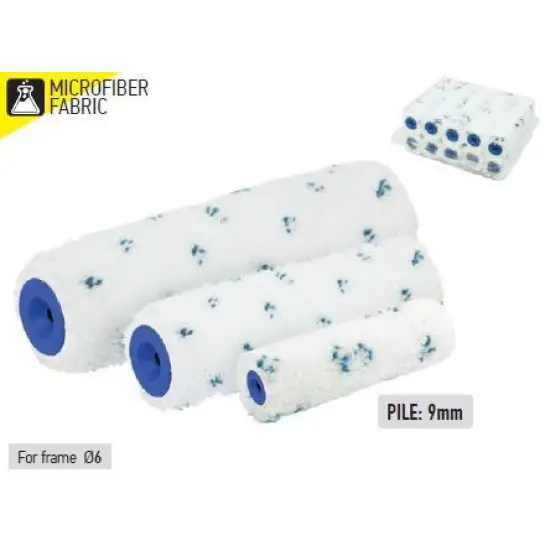 Biztonságos fizetés festőhenger, micro fiber, 6cmX17mm