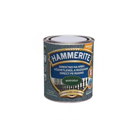 Korlátozott ajánlat Hammerite kalapácslakk sötétzöld 0,75 l
