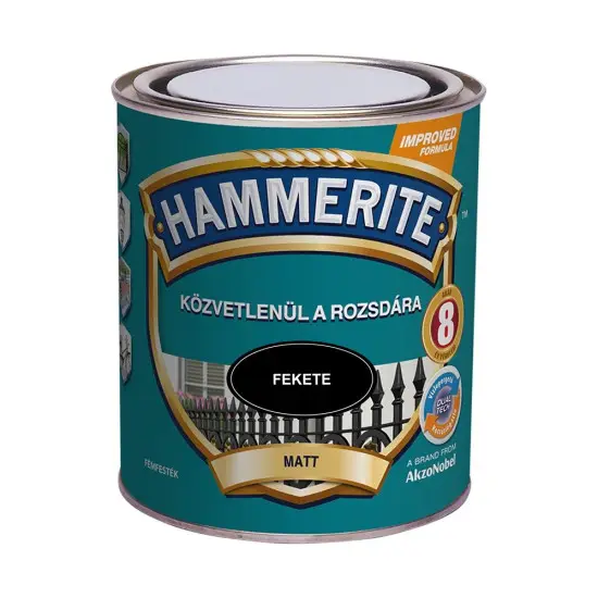Hammerite matt fekete 0,75 l Akciós ár