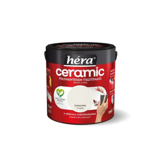 Héra Ceramic Ezüstszürke 2,5 l Legkelendőbb