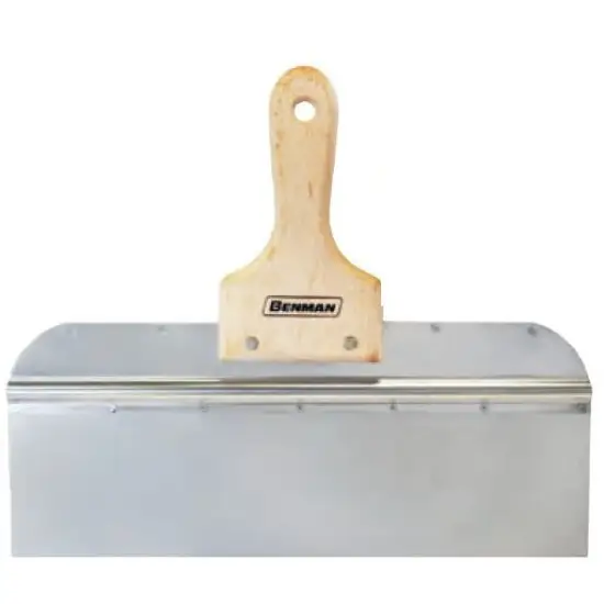 inox (rozsdamentes acél) ragasztózókés, nagy felületekre, 300mm Vásárlói kedvenc