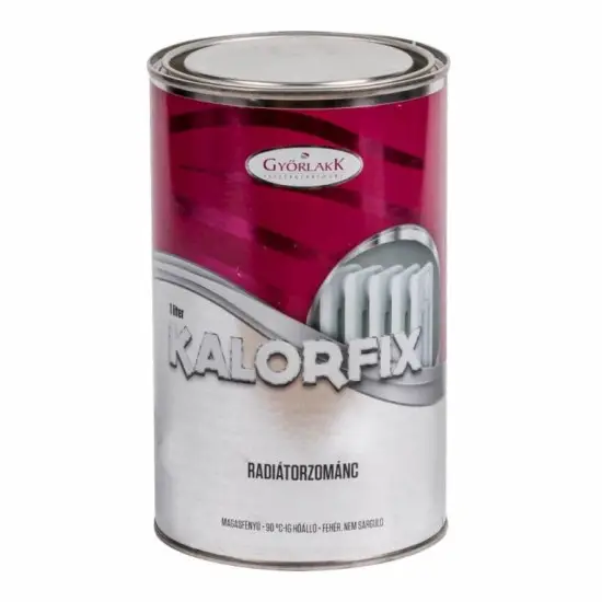 Expressz kézbesítés Kalorfix radiátorzománc fehér 1 l