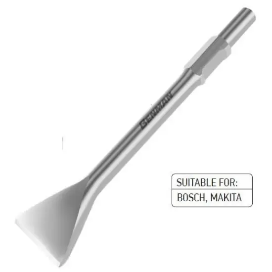 Gyors szállítás lapos véső HEX 30mm, BOSCH/MAKITA, 400X100mm,