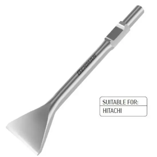lapos véső HEX 30mm, HIKOKI, 400X100mm, Azonnali szállítás