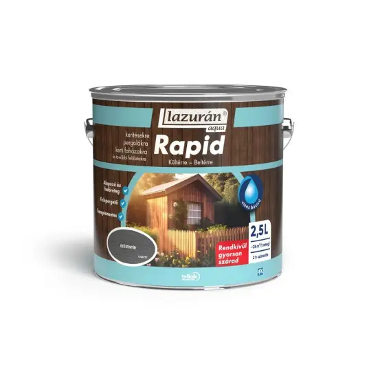 Kedvezmény Lazurán Aqua Rapid ezüstnyír 2,5 l