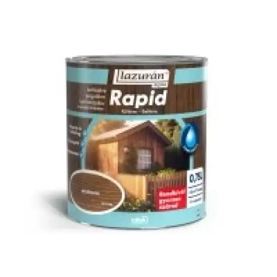 Azonnal elérhető Lazurán Aqua Rapid gesztenye 0.75 l