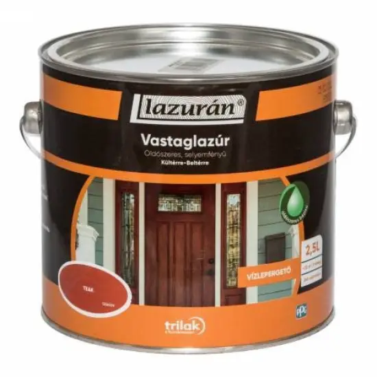Lazurán Selyemfényű Vastaglazúr teak 2,5 l Ajánlat