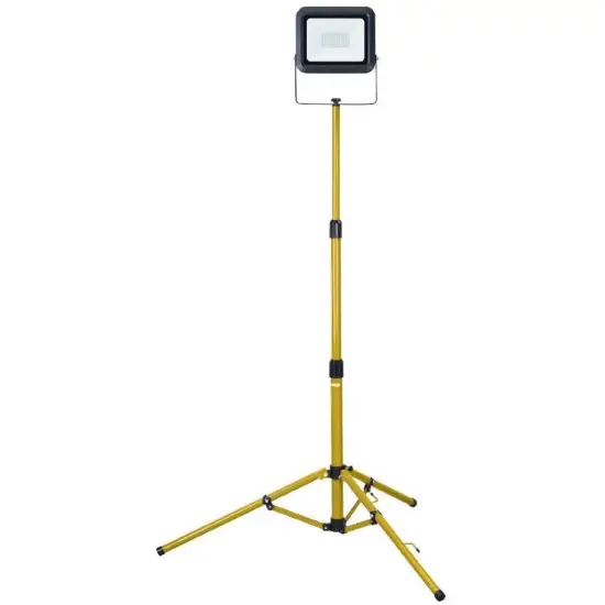 Olcsóbb LED munkalámpa állítható tripod állványon, 50W, 4500lm