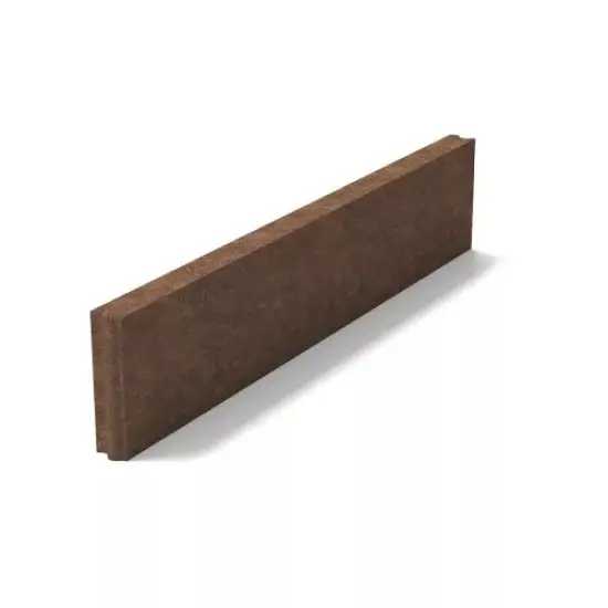 MBStone Kerti szegély 100x20x5 cm barna Végkiárusítás