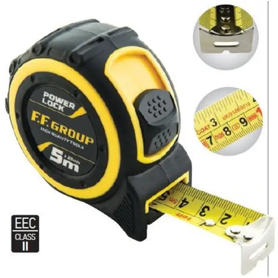Mérőszalag, POWER LOCK, 5 m*25 mm Korlátozott ajánlat