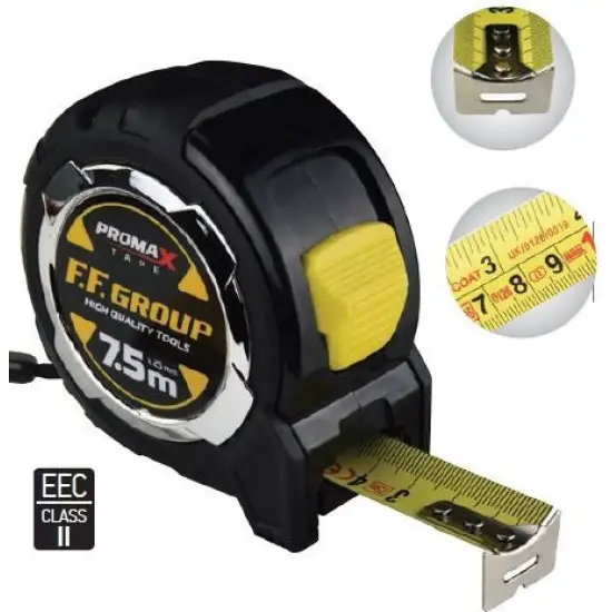 Legnépszerűbb mérőszalag, PROMAX, METRIC,