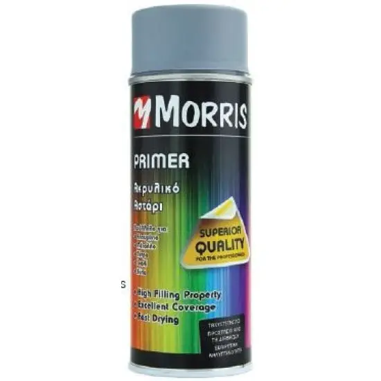Vásárlói kedvenc Morris alapozóspray, szürke 400 ml