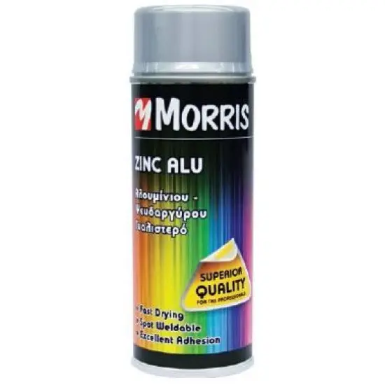 Biztonságos fizetés Morris zinc alumínium spray 400 ml