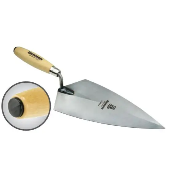 Biztonságos fizetés PHILADELPHIA téglázó vakolókanál, fa markolat, 280mm/11"