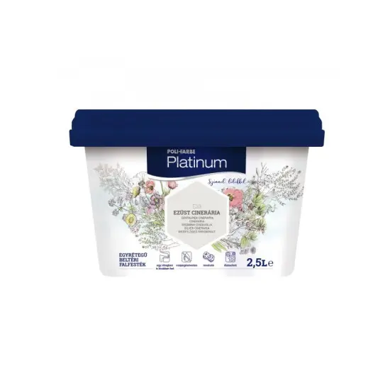 Azonnal elérhető Platinum Ezüst cinerária E10 2,5 l