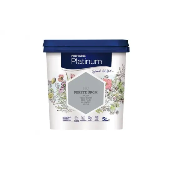 Akciós ár Platinum Fekete Üröm F50 5 l