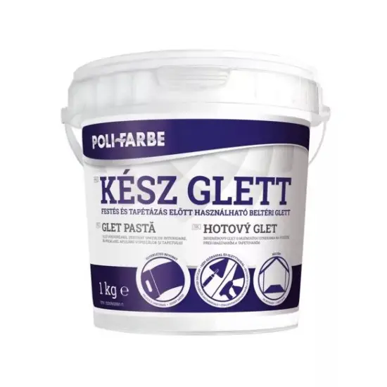 Poli-Farbe Kész glett 1 kg Nézd meg most