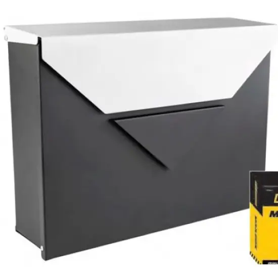 postaláda fekete-ezüst, 370x270x100x0,6mm, Exkluzív ajánlat