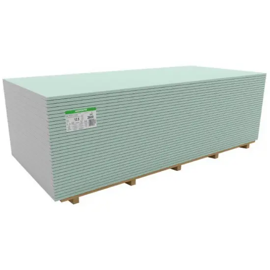 Biztonságos fizetés Rigips gipszkarton impregnált REI 1200x2000x12,5 mm (2,4 m2/tábla) "Energoboard"