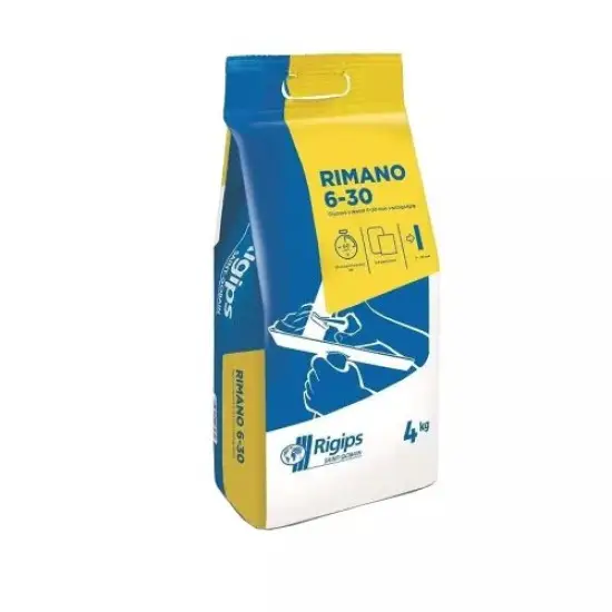 Akciós ár Rigips Rimano kézi vakolat 6-30 mm 4 kg