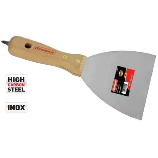 rugalmas JOINT penge inox (rozsdamentes acél) kaparó, vakolathoz, 125mm Prémium