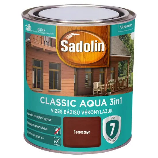 Legnépszerűbb Sadolin Classic Aqua cseresznye 0,75 l