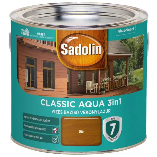 Sadolin Classic Aqua dió 2,5 l Olcsóbb