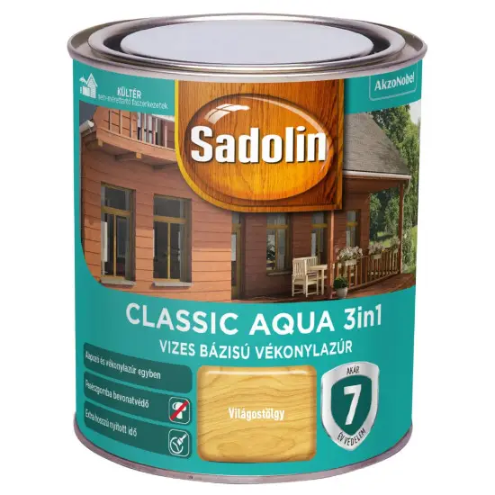 Sadolin Classic Aqua világostölgy 0,75 l Szuper ajánlat