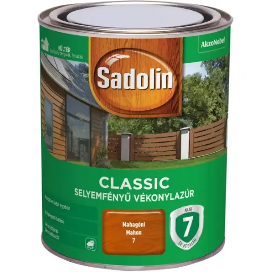 Exkluzív ajánlat Sadolin Classic mahagóni 0,75 l