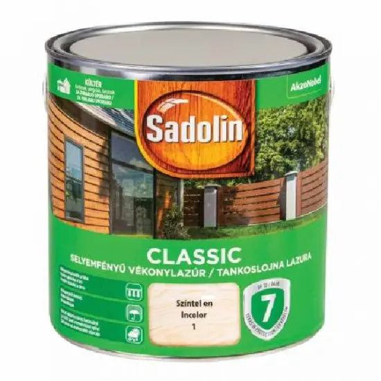 Sadolin Classic színtelen 2,5 l Vedd meg most