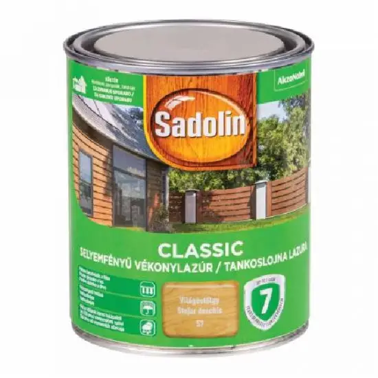 Sadolin Classic világostölgy 0,75 l Népszerű
