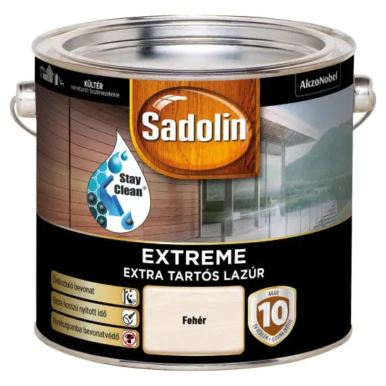 Sadolin Extreme fehér 2,5 l Ajánlat