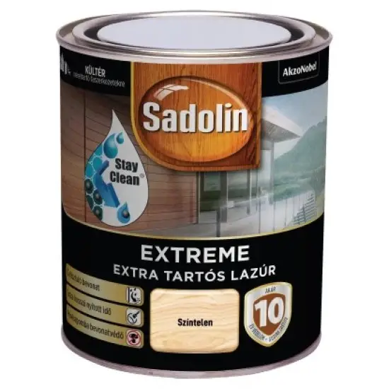 Sadolin Extreme színtelen 0,7 l Biztonságos fizetés