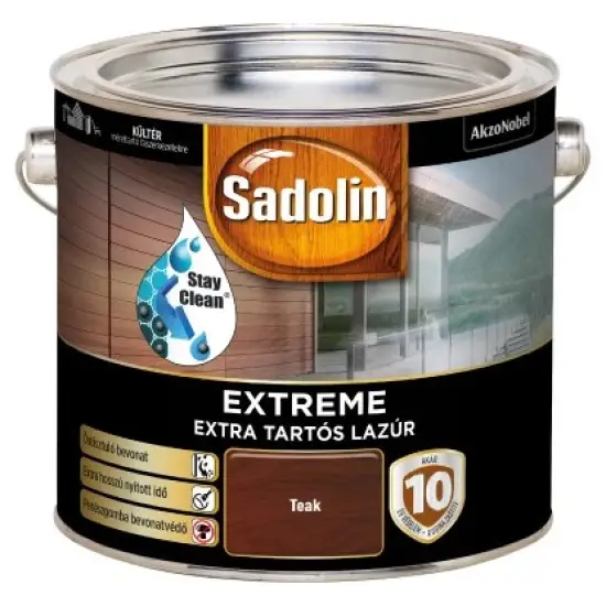 Szuper akció Sadolin Extreme teak 2,5 l