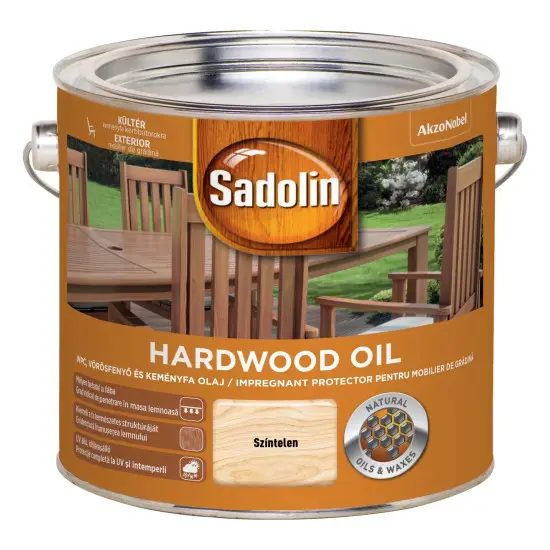 Legjobb ár Sadolin Hardwood Oil színtelen 2,5 l