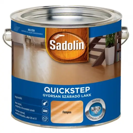 Sadolin Quickstep parkettalakk fényes 2,5 l Kiárusítás