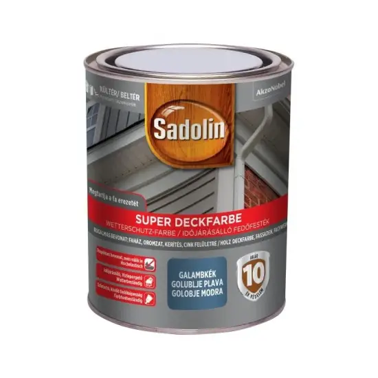 Kedvezményes ár Sadolin Super Deckfarbe galambkék 0,75 l